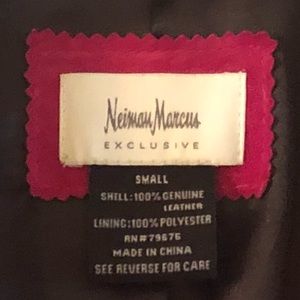 Neiman Marcus Suede Pink Jacket